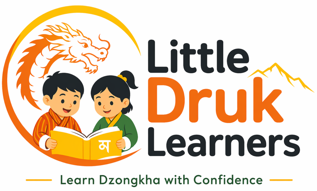 Little Druk Learners logo for Dzongkha language classes